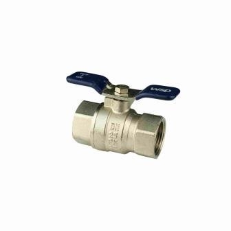 INOB200 شیر توپ مس DN15 سوراخ پروانه دریچه دسته 1/2in - 2in رشته زنانه