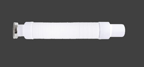 کانکتور لوله WC تلسکوپی کاردان پلاستیکی 1 - 1 / 2in X 40mm Pan Connector انعطاف پذیر