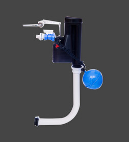 نوع کشش پلاستیکی پنهان توالت سیسترن مکانیسم شست 280mm